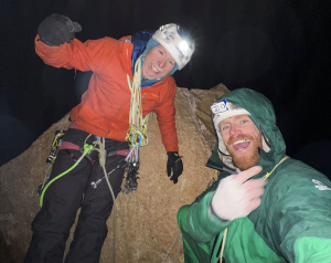 Vanhee and Caldwell complete South African Route in a day - Expedition Report