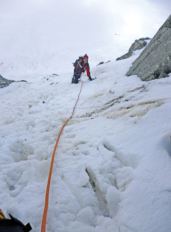 First Alpine Climbing Experience