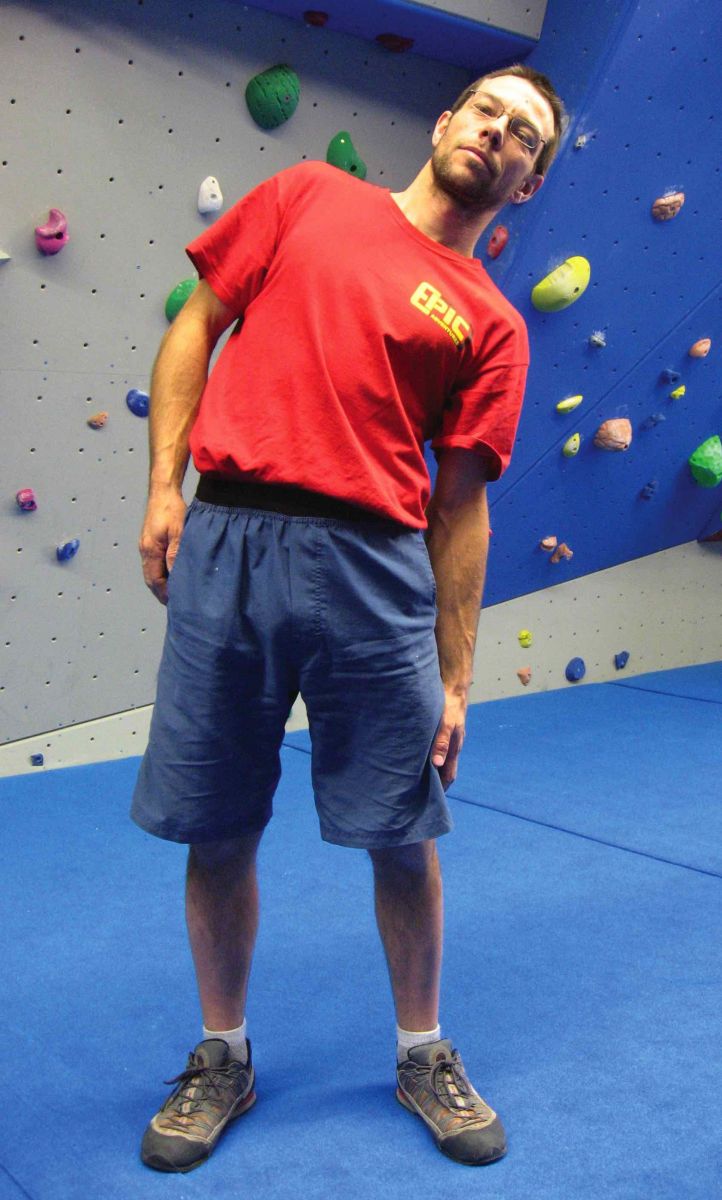 Spine lateral flexions.