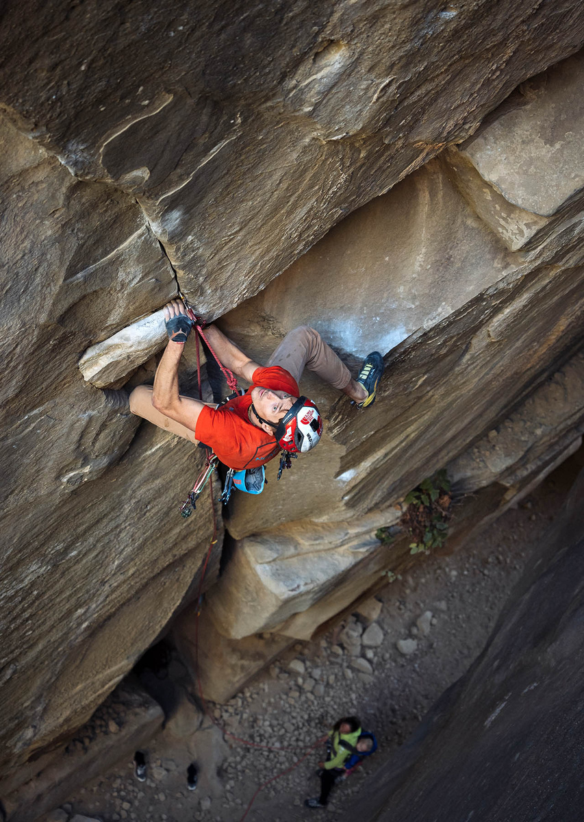 James Pearson on the early section of Bon Voyage. Photo: Raphaël Fourau