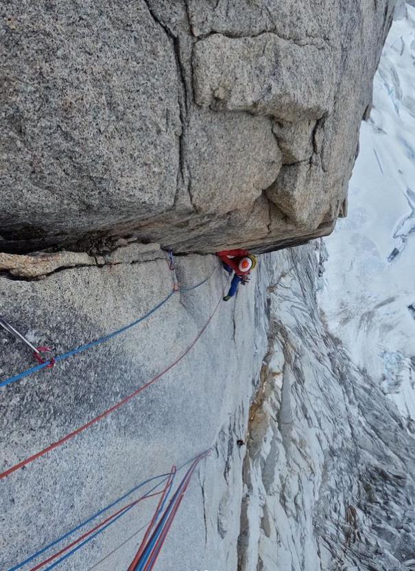 Sean Villanueva O’Driscoll on Yacaré on Rafael Juarez. Photo: Pete Whittaker