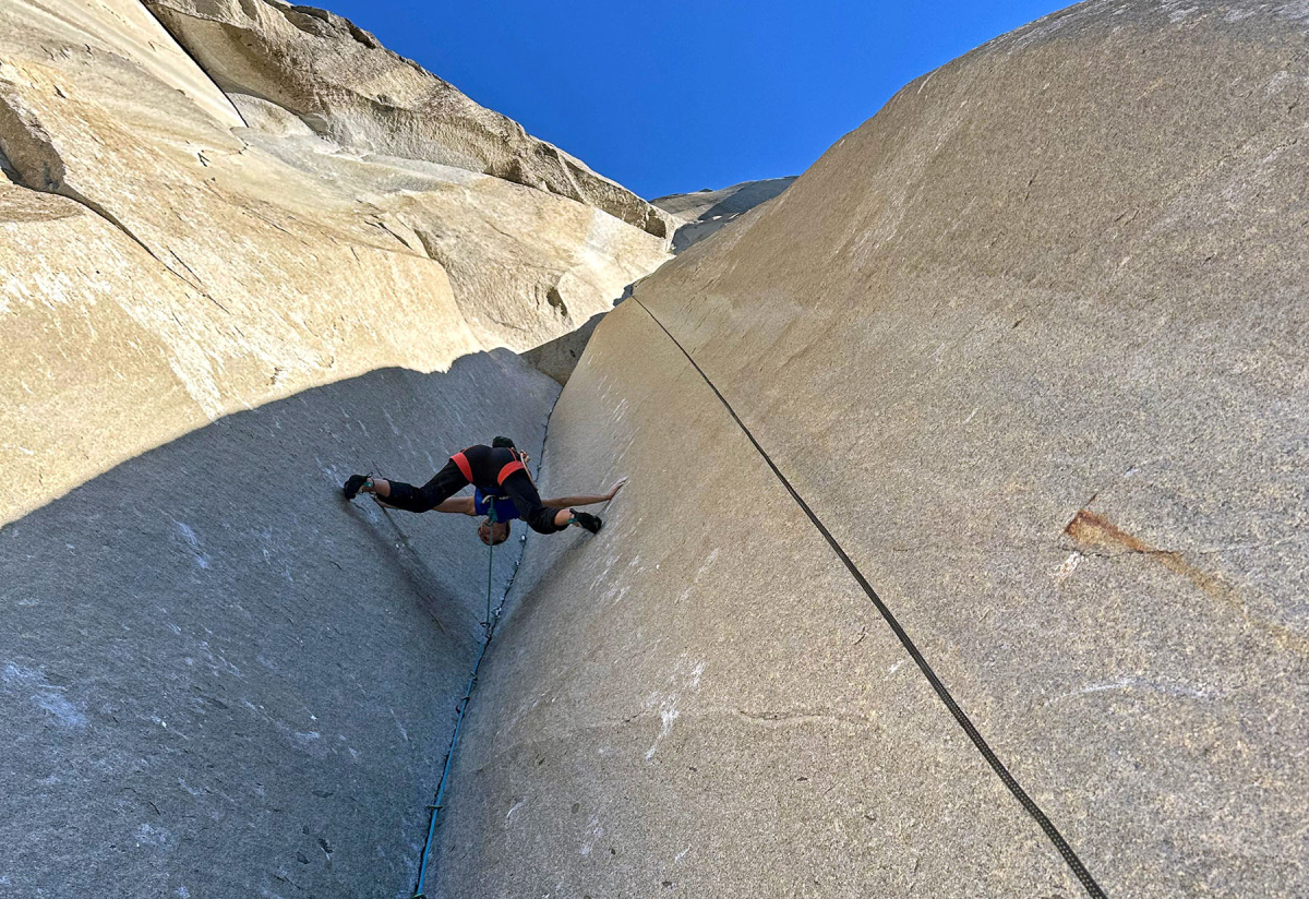 Camilla Moroni in the iconic stemming corner. Photo: Pietro Vidi