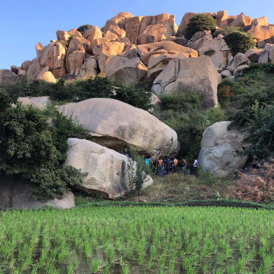 World-class bouldering at Hampi