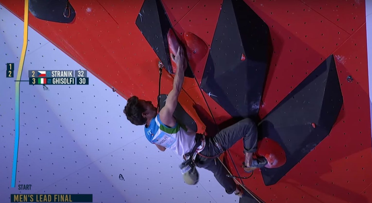 Stefano Ghisolfi taking the silver in Chamnonix to add to his medal tally.